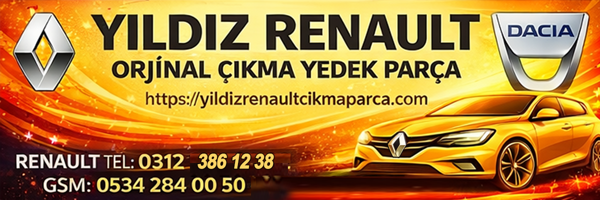 yıldız renault çıkma yedek parça